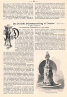 A102 458 - Dresden Städteausstellung Ratskeller Artikel Mit 9 Bildern 1903 !! - Musea & Tentoonstellingen