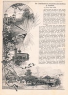 A102 459 - Dresden Gartenbau-Ausstellung International Artikel Mit Bildern 1887 !! - Museums & Exhibitions