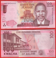 Malawi 100 Kwacha 2017 P-65d UNC - Malawi