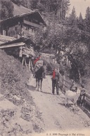 Paysage à Val D'Illiez - Leysin Le 30 Juillet 1923 - - Val-d'Illiez 