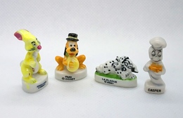 Fèves_ DISNEY & UCS HARVEY_  101 DALMATIENS/ PLUTO/ Winnie Ourson/ CASPER - Disney