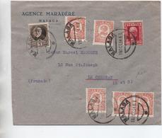 1934 - ENVELOPPE De MALAGA Pour LE CHESNAY - Lettres & Documents