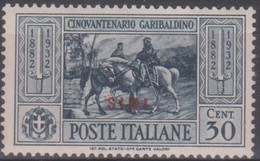 Italia Colonie Egeo Simi 1932 SaN°20 MH/* Vedere Scansione - Egée (Simi)