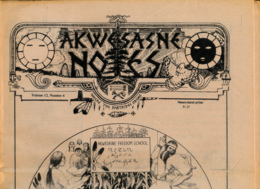 AKWESASNE NOTES (Autum 1980), Volume 12, Numéro 4, Newspaper Indian, Journal Indien, Mohwak, Ontario, New-York, 36 Pages - Histoire