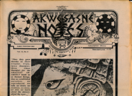 AKWESASNE NOTES (Winter 1982) Volume 14, Numéro 6, Newspaper Indian, Journal Indien, Mohwak, Ontario, New-York, 36 Pages - Storia