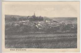 (36589) AK Creue (Frankreich), Totale, Feldpost 1915 - Lothringen