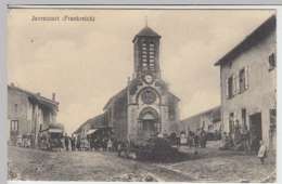 (36597) AK Juvrecourt, Kirche, Feldpost 1916 - Lothringen