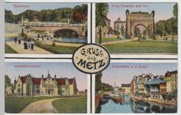 (40486) AK Metz, Mehrbildkarte, 1917 - Lothringen