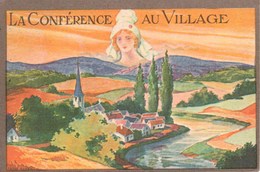 ANDRE HOFER : La Conférence Au Village 1925 - Hofer, André