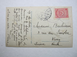 1923, Ansichtskarte In Die Schweiz - Lettres & Documents