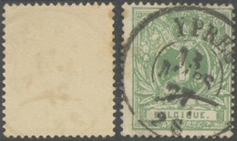 émission 1869 - N°26 Obl Double Cercle "Ypres" - 1869-1888 Lying Lion