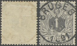 émission 1884 - N°43 Obl Simple Cercle "Bruges" - 1869-1888 Lying Lion