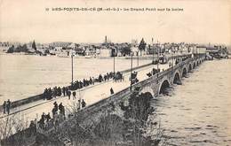 Les Ponts De Cé          49         Le Pont Sur La Loire             (Voir Scan) - Les Ponts De Ce