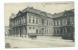 Postcard Belgique Belgium Brussels Le Conservatoire De Musique - Internationale Institutionen