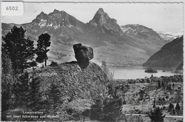 Lowerzersee Mit Insel Schwanau Und Mythen (Lauerzersee) - Lauerz