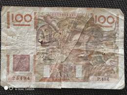 Billet 100 Francs Paysan ( 1946 – 1954 ) - 100 F 1945-1954 ''Jeune Paysan''