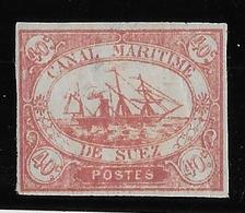 Egypte Canal De Suez N°4 - Neuf * Avec Charnière - Pelurage Sinon TB - Used Stamps