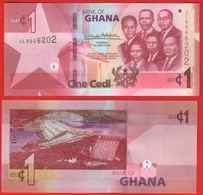 Ghana 1 Cedi 2019 P-45 UNC - Ghana