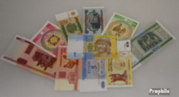 Ehemalige Sowjetunion 10 Verschiedene Banknoten  GUS-Staaten - Collections