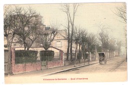 Villeneuve-la-Garenne  (92- Hauts De Seine)  Quai D'Asnières - Villeneuve La Garenne