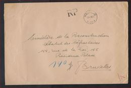 Ongefrankeerde Brief Verzonden Te MONTZEN Dd. 27/4/1950 Met GRIFFE RF ; Staat Zie Scan ! LOT 299 - Portofreiheit