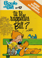 Roba  Boule Et Bill  Tu Te Rappelles, Bill? - Boule Et Bill