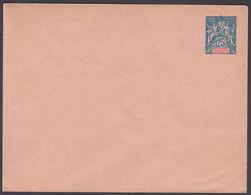 1900. NLLE CALACONIE ET DEPENDANCES. Envelope 145 X 112 Mm. 25 C. Blue.   () - JF322120 - Lettres & Documents