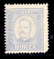 ! ! Horta - 1892 D. Carlos 50 R (Perf. 12 3/4) - Af. 06 - MH - Horta