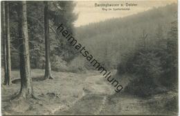 Barsinghausen Am Deister - Weg Im Spalterhalstal - Verlag August Brandes Barsinghausen - Gel. 1909 - Barsinghausen