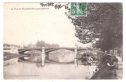 Villeneuve-la-Garenne  (92- Hauts De Seine) Le Pont - Villeneuve La Garenne