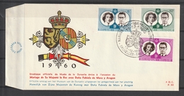 FDC 1169 - 1170 - 1171 Bruxelles - Brussel - 1951-1960
