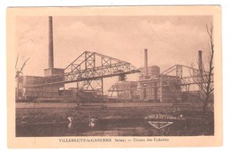 Villeneuve-la-Garenne  (92- Hauts De Seine) Usine Des Cokeries- Péniche "Ville De Paris" - Villeneuve La Garenne