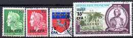 Réunion: Yvert N° 384/387° - Used Stamps