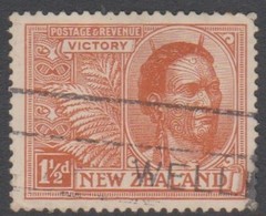 New Zealand SG 455 1920 Victory, One And Half Penny,used - Oblitérés
