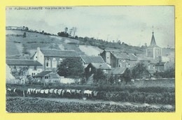 * Flémalle Haute (Liège - Luik - La Wallonie) * (SBP, Nr 11) Vue Prise De La Gare, église, Linge, Panorama, Old, CPA - Flémalle