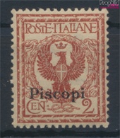 Ägäische Inseln 3IX Postfrisch 1912 Aufdruckausgabe Piscopi (9431513 - Egée (Piscopi)