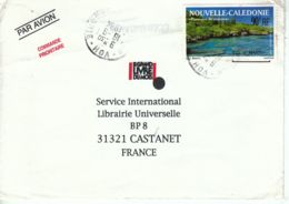 Nouvelle-Calédonie YT PA 277 Sur Lettre Pour La France : Vue De Maré - 1991 - Briefe U. Dokumente