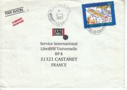 Nouvelle-Calédonie YT PA 327 Sur Lettre Pour La France : Cachet Pouembout - 1995 - Lettres & Documents