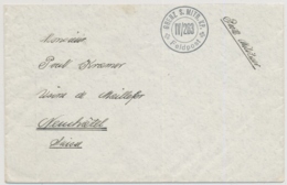 Feldpostbrief Mit Truppenstempel GRENZ S. MITR. KP. IV/263 - FELDPOST - Poststempel