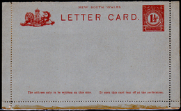 Australia: N.S.W.-0004 - Biglietto Postale Da Penny 1,5, Nuova - - Briefe U. Dokumente