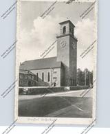 7520 BRUCHSAL, Lutherkirche, 1942, Feldpost Lazarett Bruchsal, Breite Druckstelle - Bruchsal