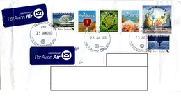 New Zealand 2013, Air Mail Envelope - Brieven En Documenten