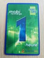 FRANCE/FRANKRIJK  Mobi Recharge    PREPAID  USED    ** 1474** - Mobicartes (GSM/SIM)