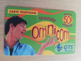 FRANCE/FRANKRIJK  OMNICOM GTS 50FF PREPAID  USED    ** 1504** - Per Cellulari (telefonini/schede SIM)