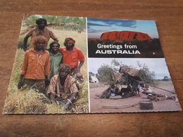 Postcard - Australia    (V 34555) - Uluru & The Olgas