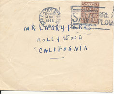 Ireland Cover Sent To USA 14-6-1947 Single Franked - Brieven En Documenten