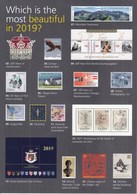 Liechtenstein 2020 / Which Is The Most Beautiful In 2019?, Stamp Competition - Briefe U. Dokumente