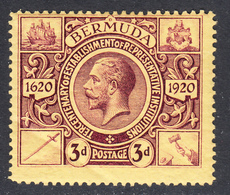 Bermuda 1921 Mint Mounted, Sc# ,SG 70, Mi - Bermudes