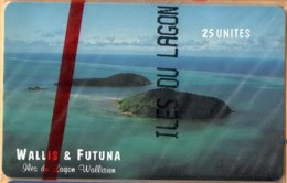 Wallis And Futuna - WF-SPT-0009, TIles Du Lagon, Islands, 25 U, 3000ex, 6/96, Mint NSB - Wallis And Futuna