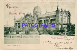 132749 ARGENTINA BUENOS AIRES PABELLON ARGENTINO POSTAL POSTCARD - Belize